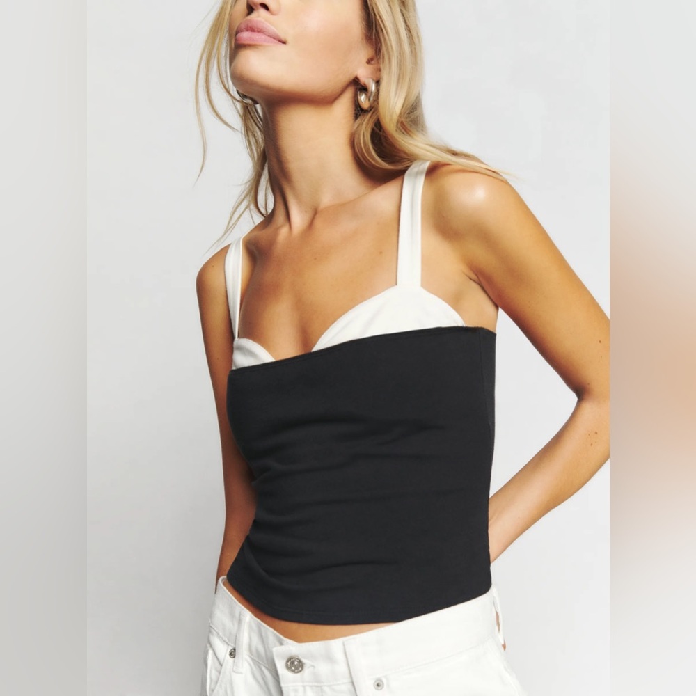 Reformation Harlan Knit Top - Large - NWT